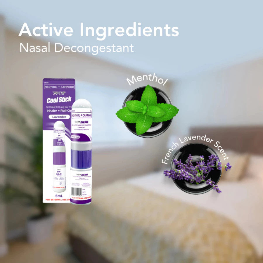 Tai Chi Cool Stick Liniment/Inhaler (Lavender Scent | Eucalyptus & Green Tea Scent)