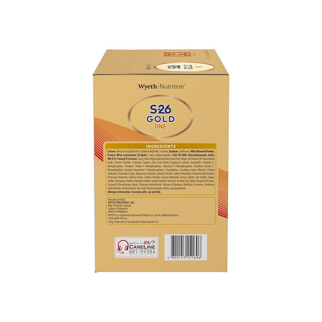 S-26 GOLD® ONE 2.4kg for 0-6 Months Old Infant Formula