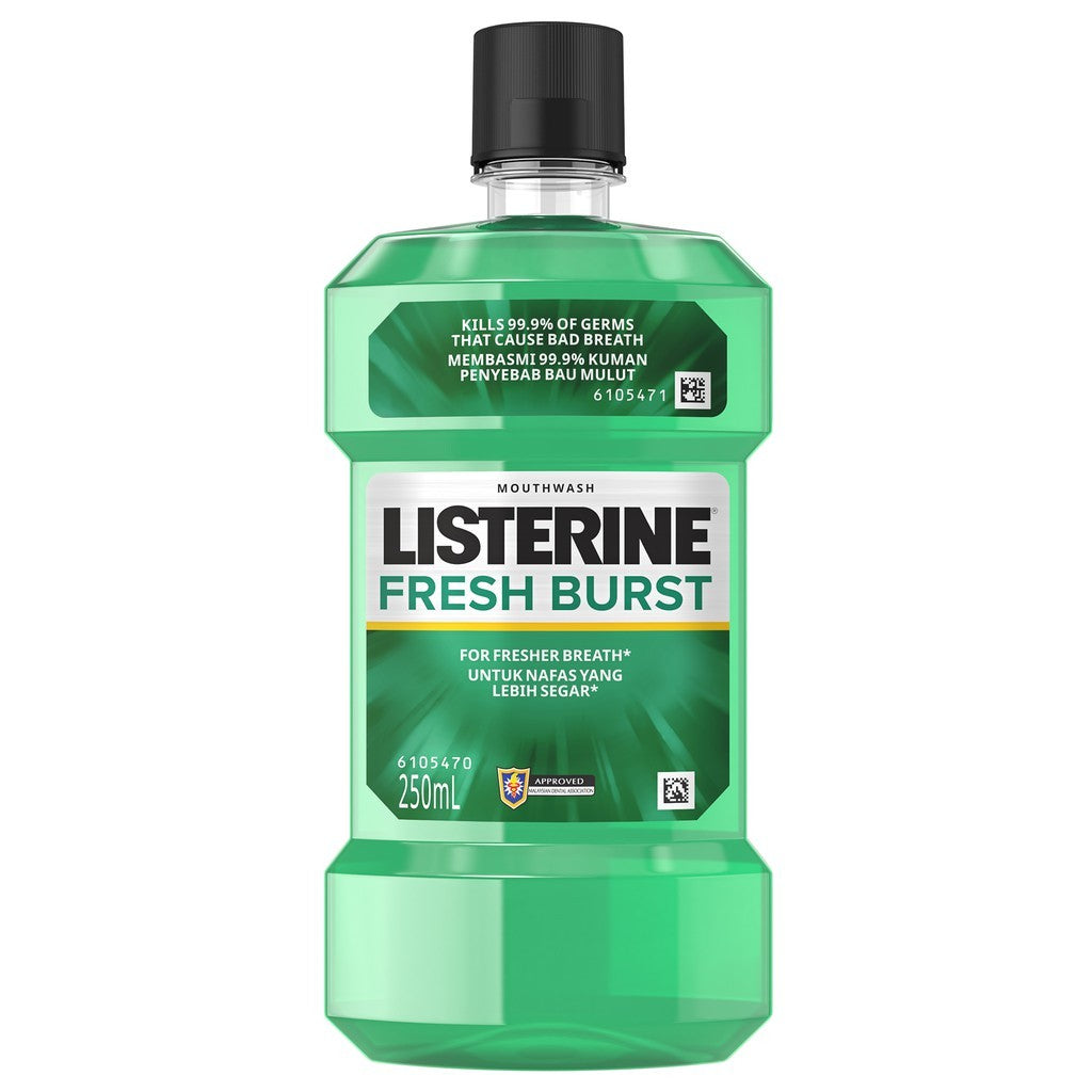 Listerine Fresh Burst Mouthwash 250ml