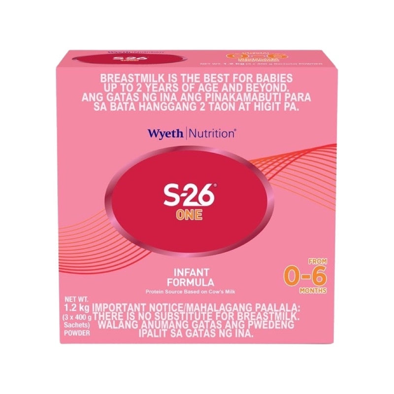 S-26® ONE 1.2kg for 0-6 Months Old Infant Formula