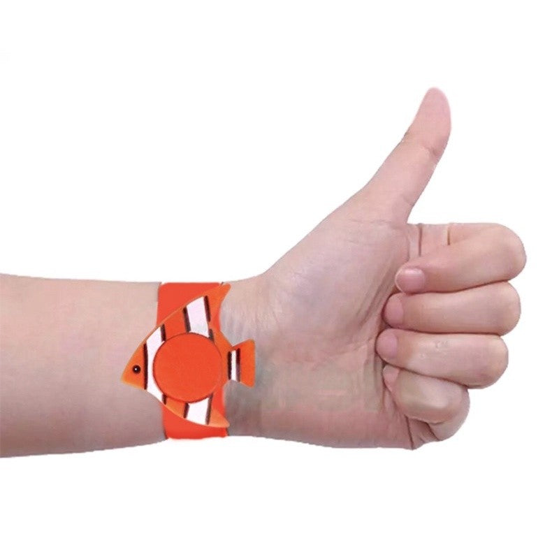 Mosquito Repeller Bracelet With 5 Refills + 2 Free Refills - Orange Fish