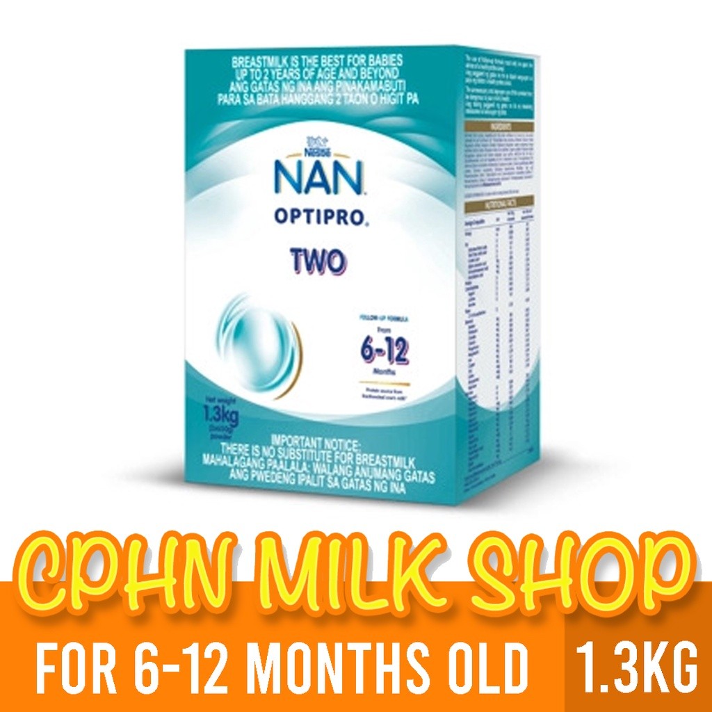 NAN® OptiPro® Two 1.3kg for 6-12 Months Old Infant Formula