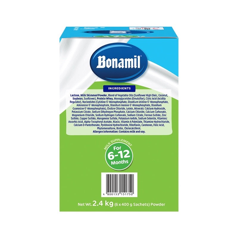 BONNA® 2.4kg for 6-12 Months Old Infant Formula (formerly BONAMIL)