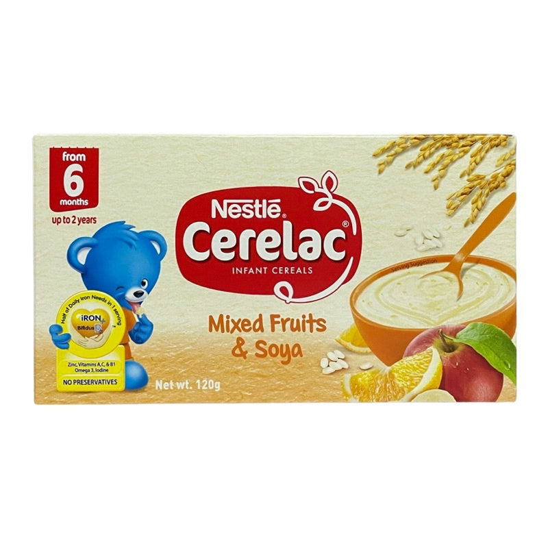 CERELAC Mixed Fruits & Soya 120g