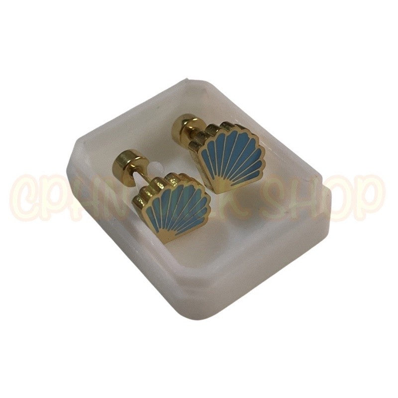 Stainless Steel De Roscas Earrings