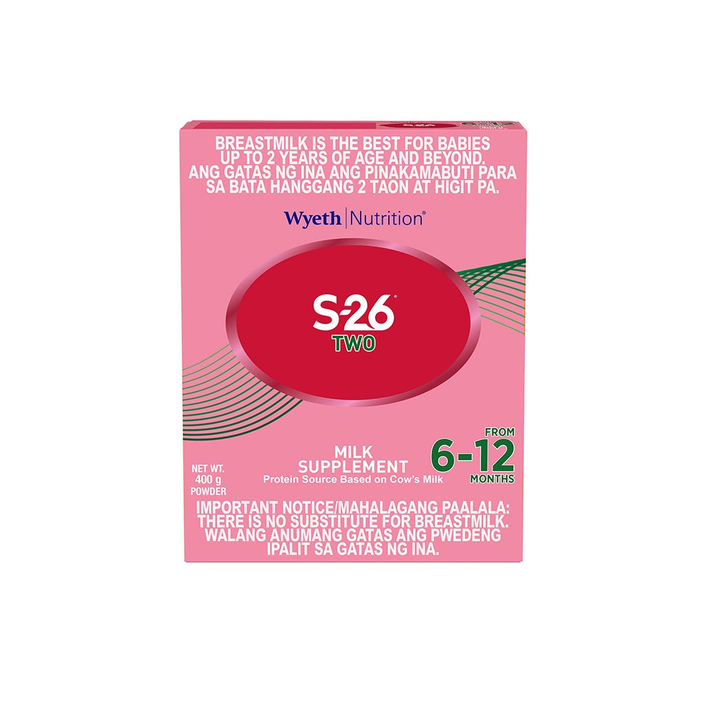 S-26® TWO 400g for 6-12 Months Old Infant Formula