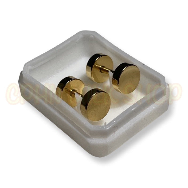 Stainless Steel De Roscas Earrings
