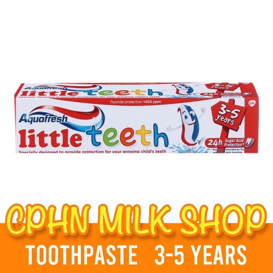 Aquafresh Little Teeth Kids Toothpaste 3-5 Years Old 50ml