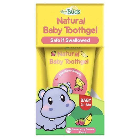 Tiny Buds Baby Toothgel  Strawberry Banana 55GRAMS