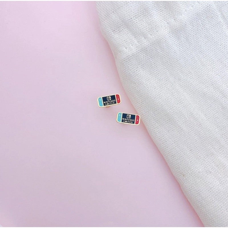 Stainless Steel Earrings Nintendo Switch