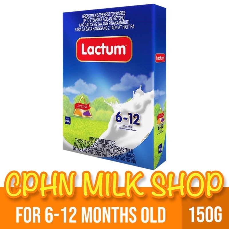 Lactum for 6-12 Months Old 150g Infant Formula