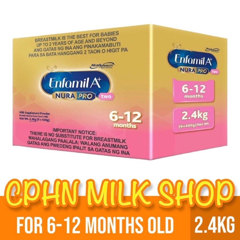 Enfamil A+ Two NuraPro 2.3kg for 6-12 Months Old Infant Formula