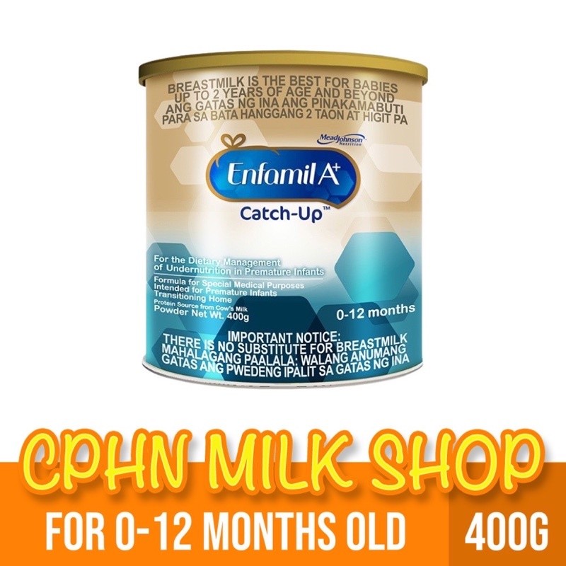 Enfamil A+ Catch-Up 400g for 0-12 Months Old Infant Formula