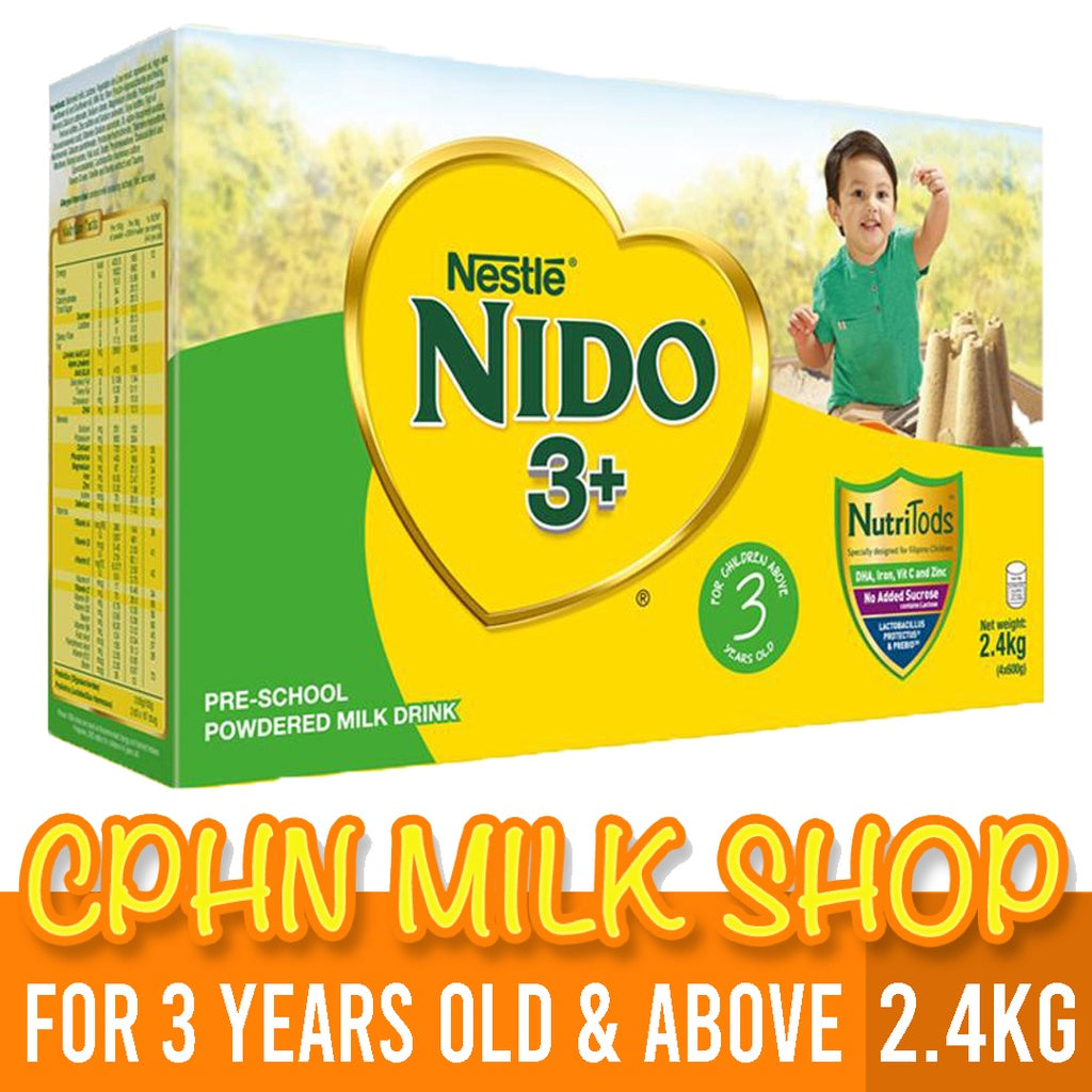 NIDO® 3+ 2.4kg For Pre-Schoolers Above 3 Years Old Powdered Milk Drink