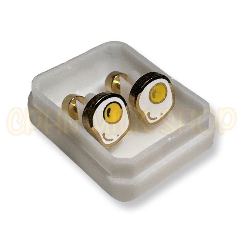 Stainless Steel Earrings Eggs