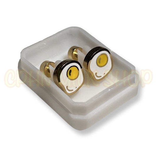 Stainless Steel Earrings Eggs