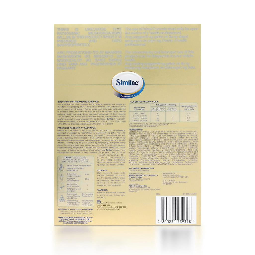 Similac 400g for 0-6 Months Old Infant Formula