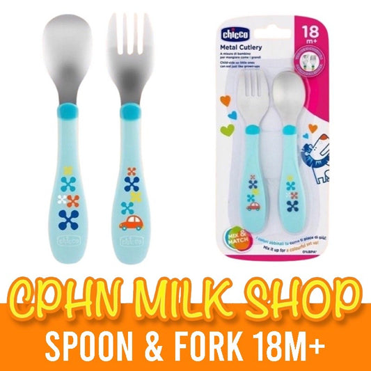 Chicco Spoon and Fork For Kids