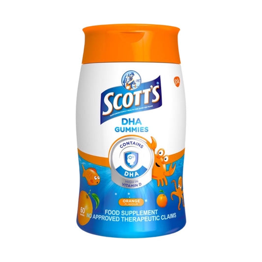 Scott's DHA Gummies Orange 60's