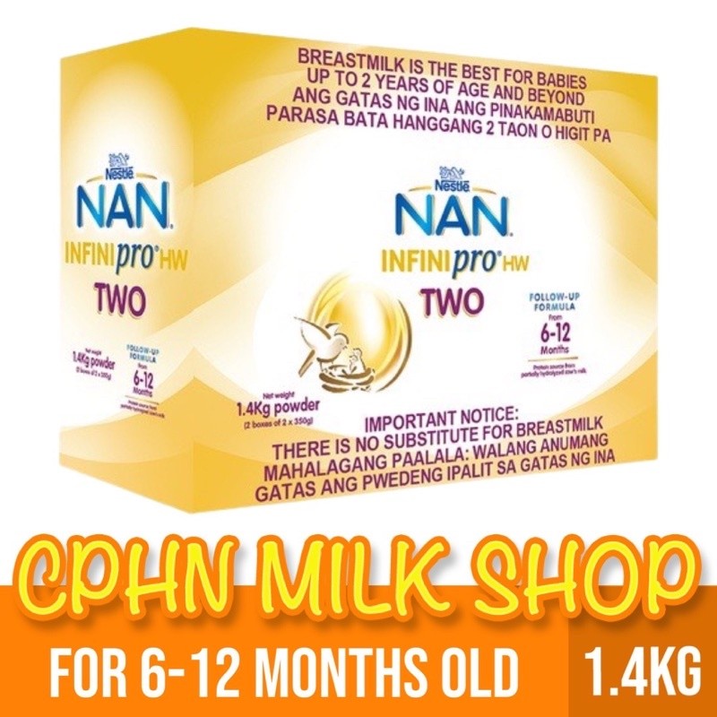 NAN® INFINIPRO® HA Two 1.2kg for 6-12 Months Old Infant Formula