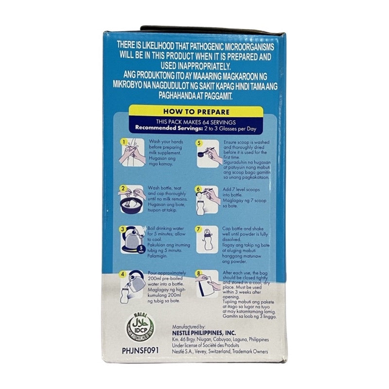 BEAR BRAND Junior 2.4kg for 1-3 Years Old Milk Supplement