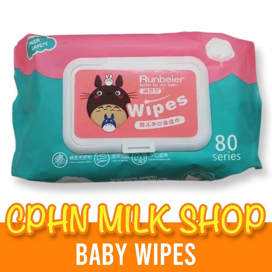 Organic Baby Wipes 80 Wipes