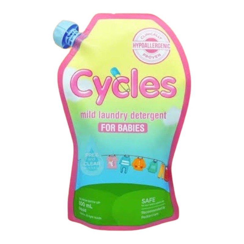Cycles Baby Laundry Liquid Detergent 800mL
