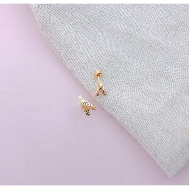 Stainless Steel Earrings Eiffel Tower