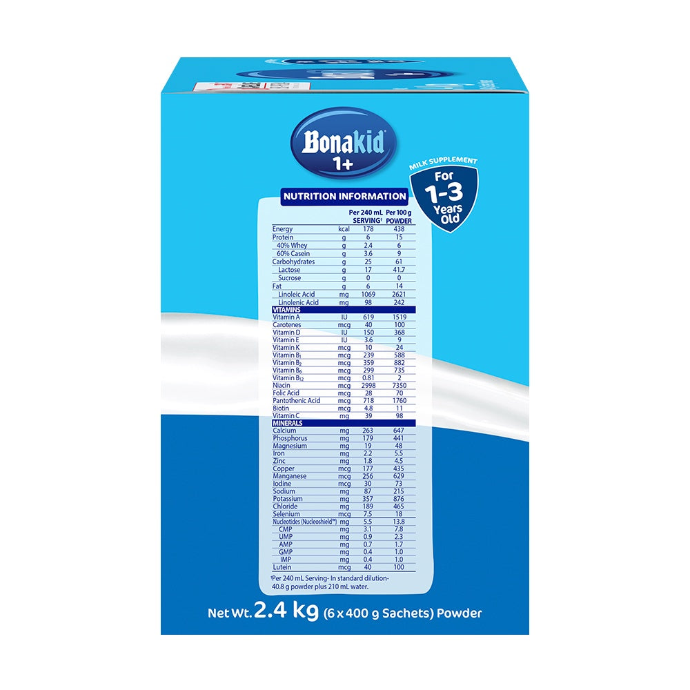 BONAKID® 2.4kg for 1-3 Years Old Milk Supplement