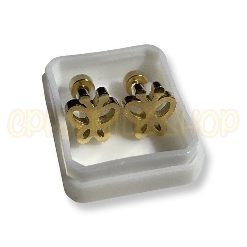 Stainless Steel Earrings Butterfly