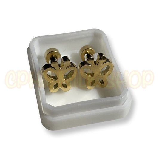 Stainless Steel Earrings Butterfly