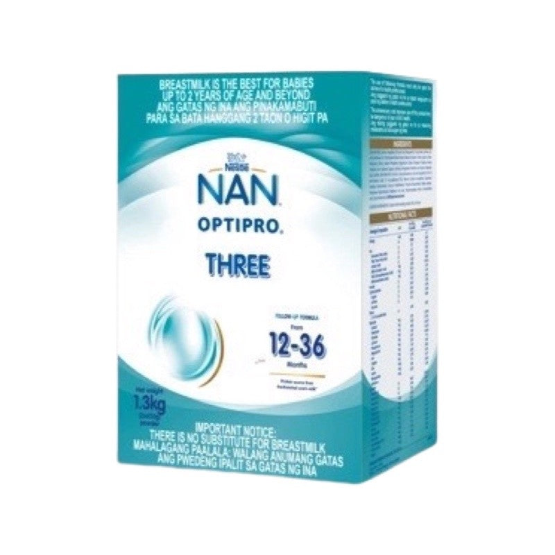 NAN® OptiPro® Three 1.3kg for 1-3 Years Old Milk Supplement