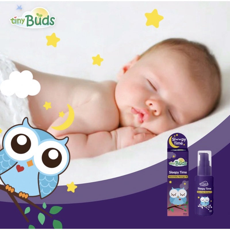 Tiny Buds Sleepy Time Natural Lavender Baby Oil 50mL