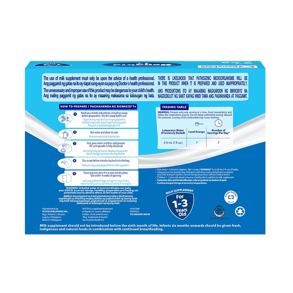 BONAKID® 2kg for 1-3 Years Old Milk Supplement