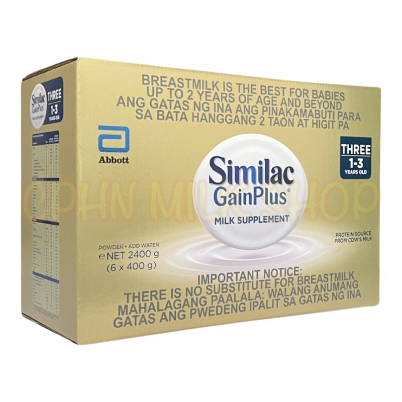 Similac GainPlus 2.4kg for 1-3 Years Old Milk Supplement
