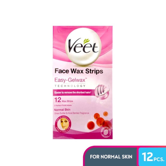 Veet Cold Wax Strips for Face 12's