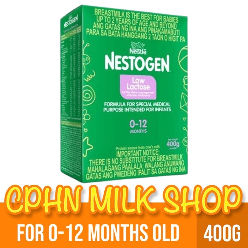 Nestogen Low Lactose 400g for 0-12 Months Old Infant Formula