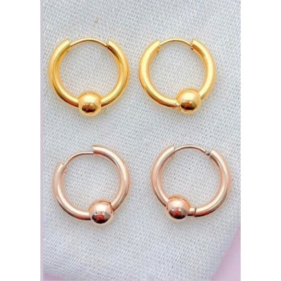 Stainless Steel Earrings Loop