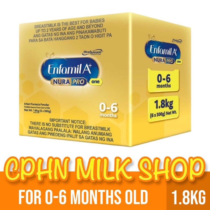Enfamil A+ One NuraPro 1.725kg for 0-6 Months Old Infant Formula