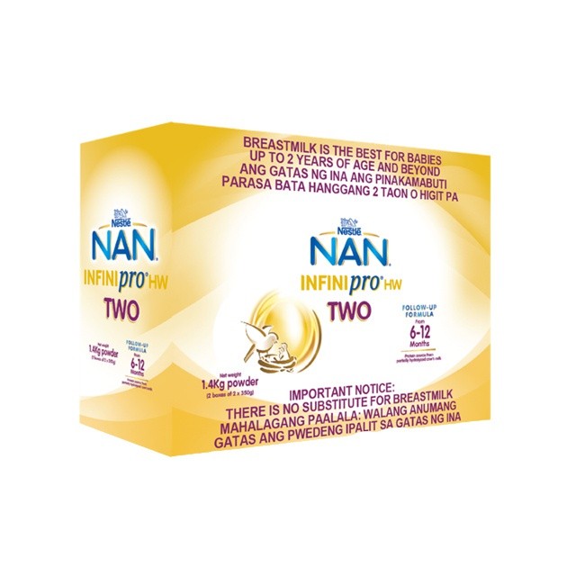NAN® INFINIPRO® HA Two 1.2kg for 6-12 Months Old Infant Formula
