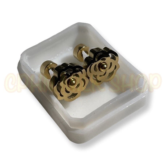 Stainless Steel Earrings Rose