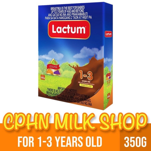 Lactum for 1-3 Years Old 350g Chocolate Milk Supplement