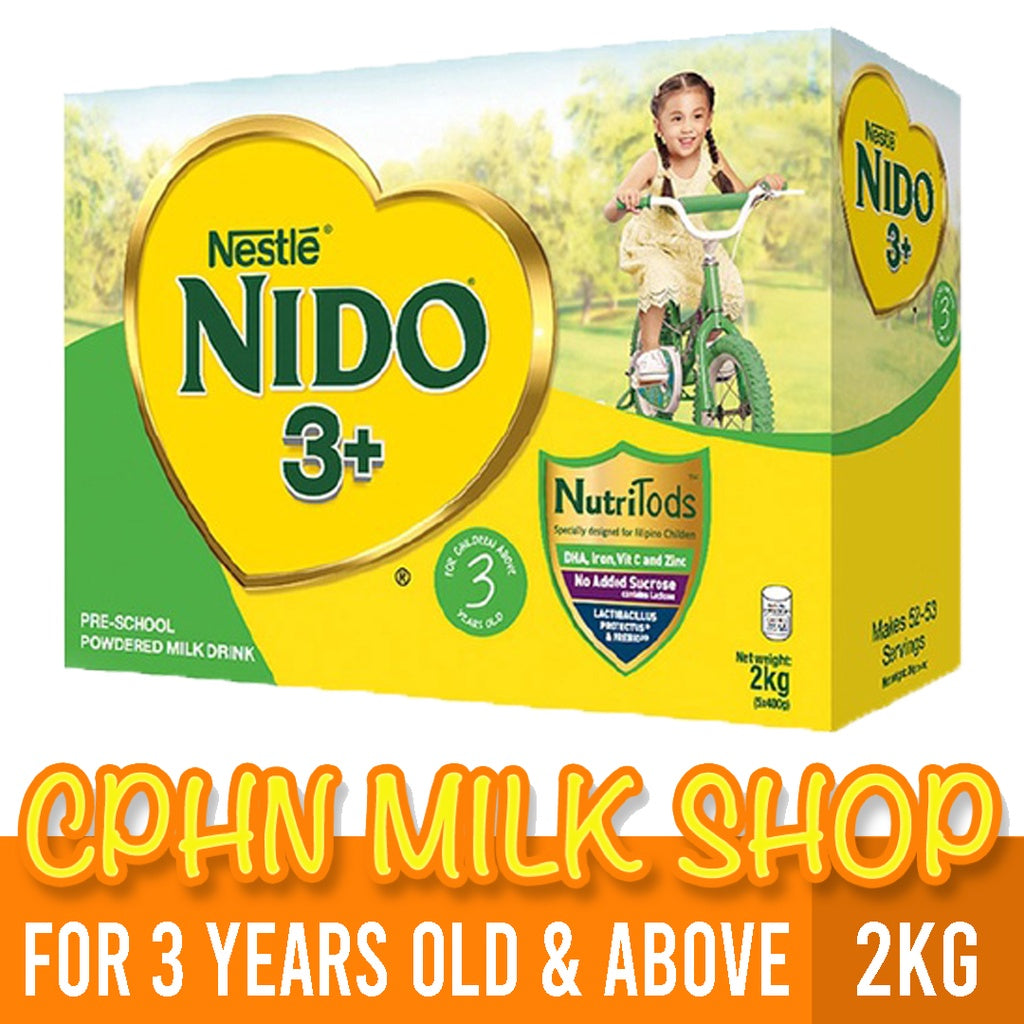NIDO® 3+ 2kg For Pre-Schoolers Above 3 Years Old Powdered Milk Drink