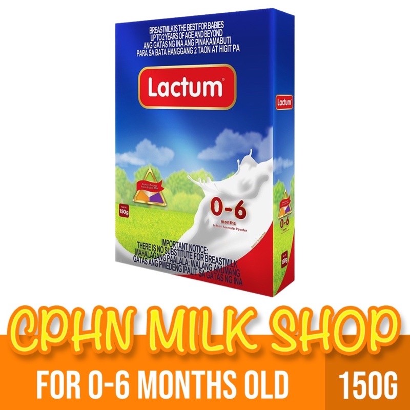 Lactum for 0-6 Months Old 150g Infant Formula