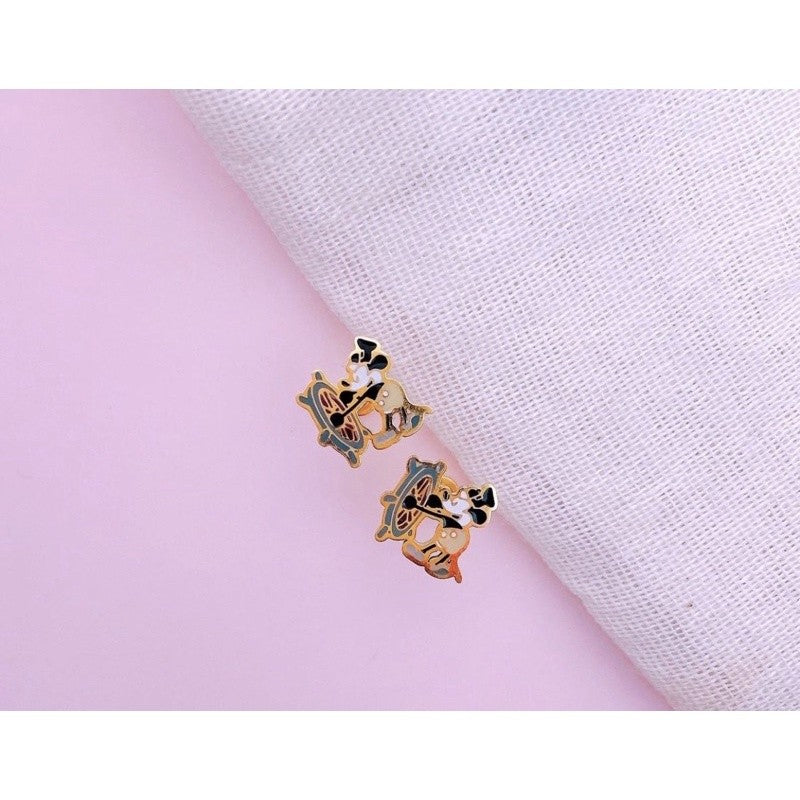 Stainless Steel Earrings Mickey