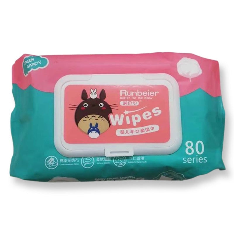 Organic Baby Wipes 80 Wipes
