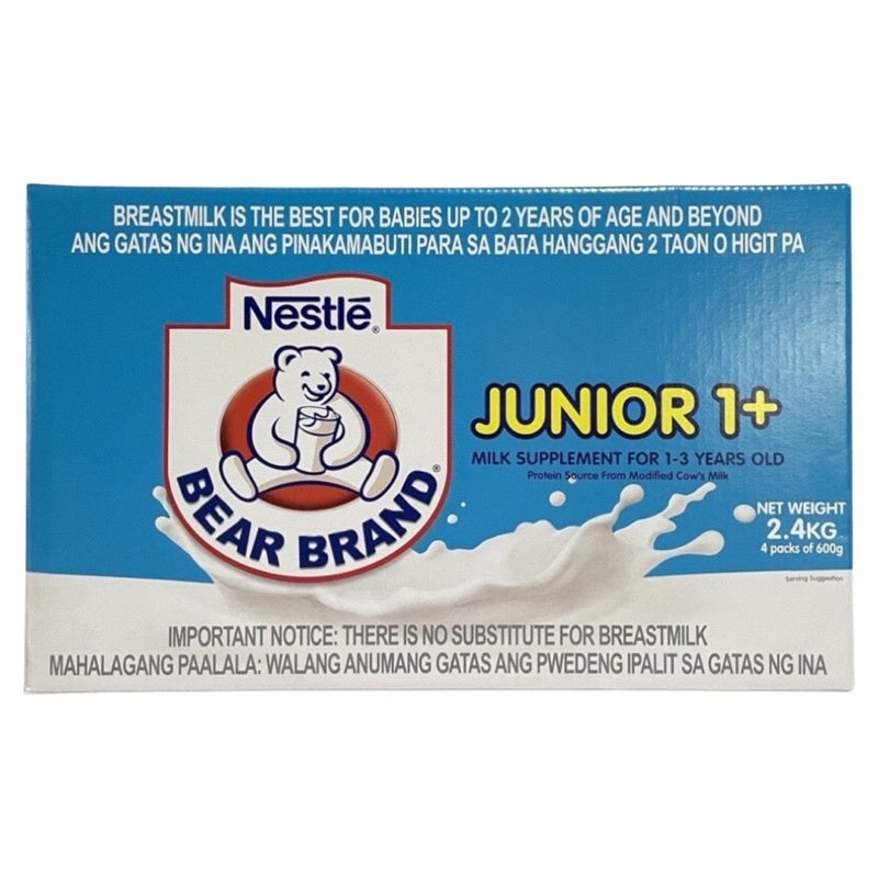 BEAR BRAND Junior 2.4kg for 1-3 Years Old Milk Supplement