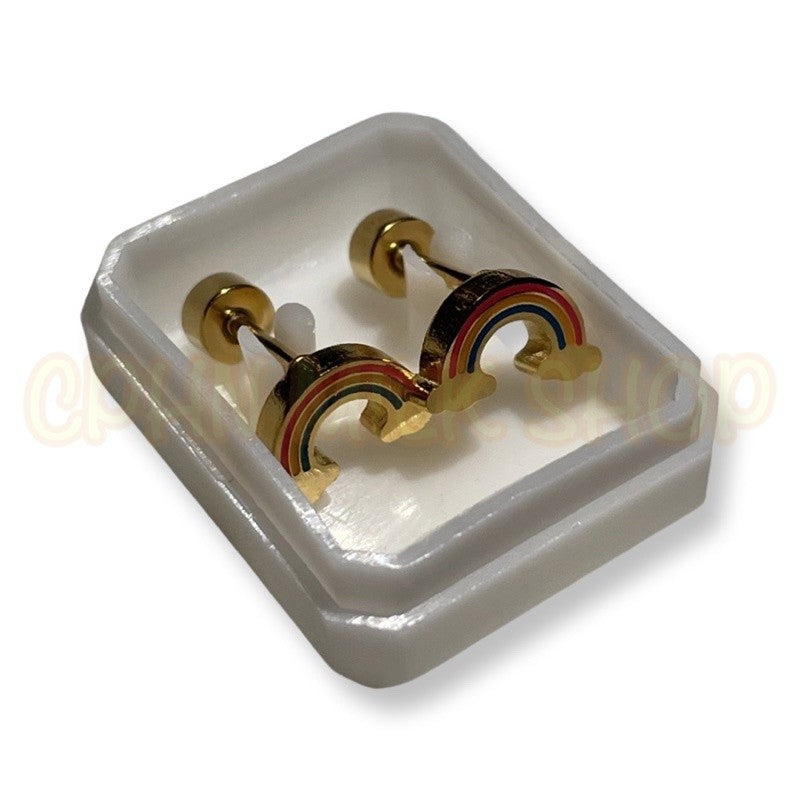 Stainless Steel De Roscas Earrings