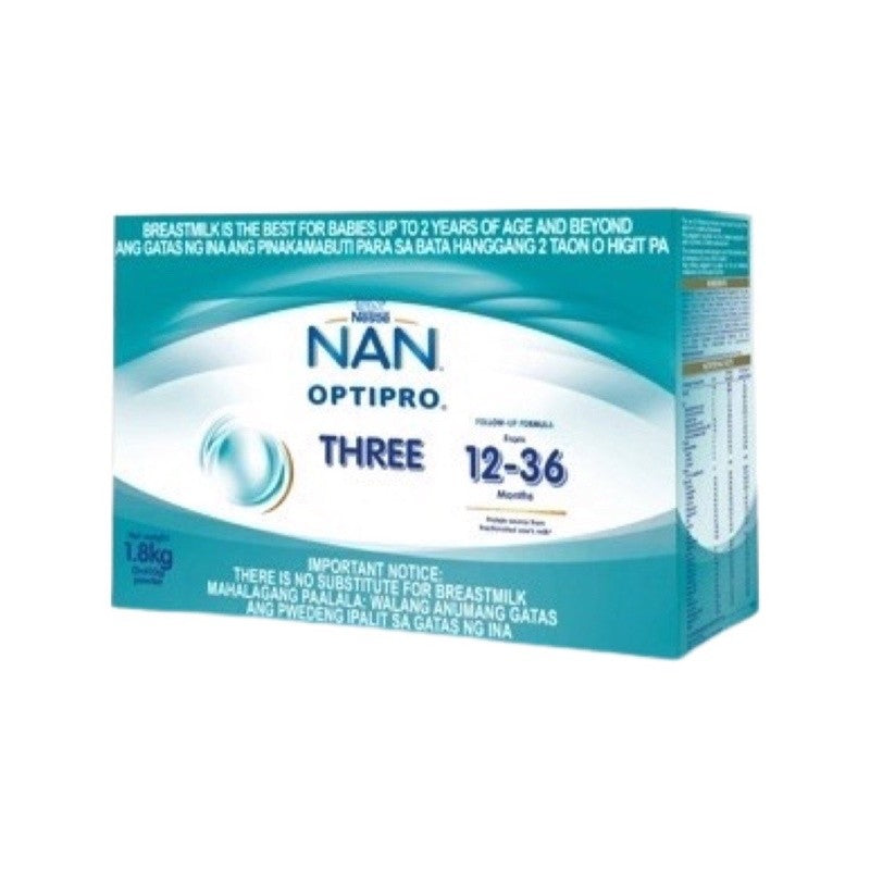 NAN OptiPro Three 1.8kg for 1-3 Years Old Milk Supplement