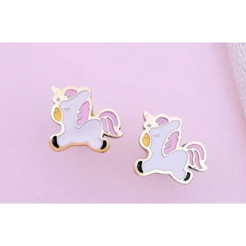 Stainless Steel Earrings Unicorn